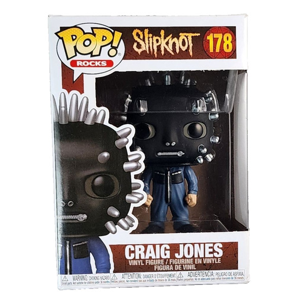 Funko Pop! Vinyl Rocks Slipknot 178 - Craig Jones #178 - Picture 1 of 6